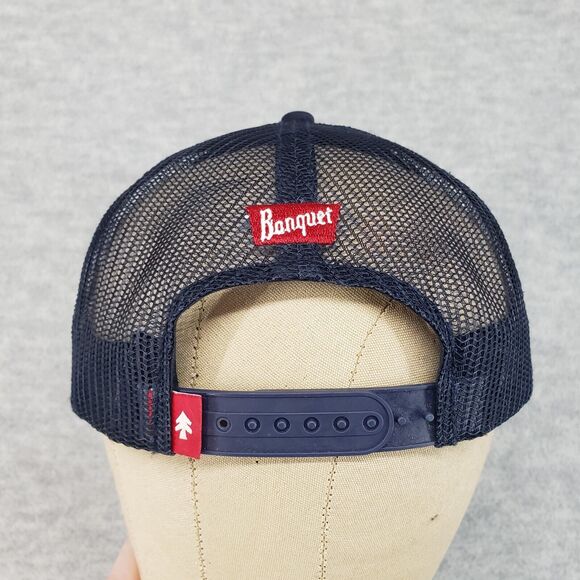 Huckberry Coors Trucker Hat Mens Adult Blue Is The One 150 Years Gorpcore Mesh - Picture 4 of 6
